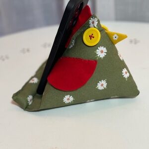Chicken cell phone holder, tablet holder, book holder